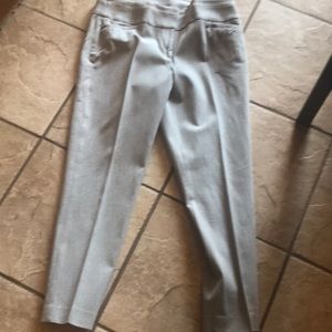 Light gray loft trousers